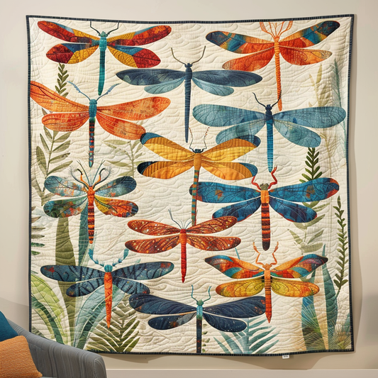 Luminous Dart Quilted Blanket - Throw (55" x 60")
