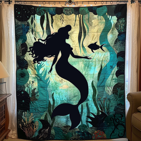 Seaside Splendor Quilted Blanket - Throw (55" x 60")