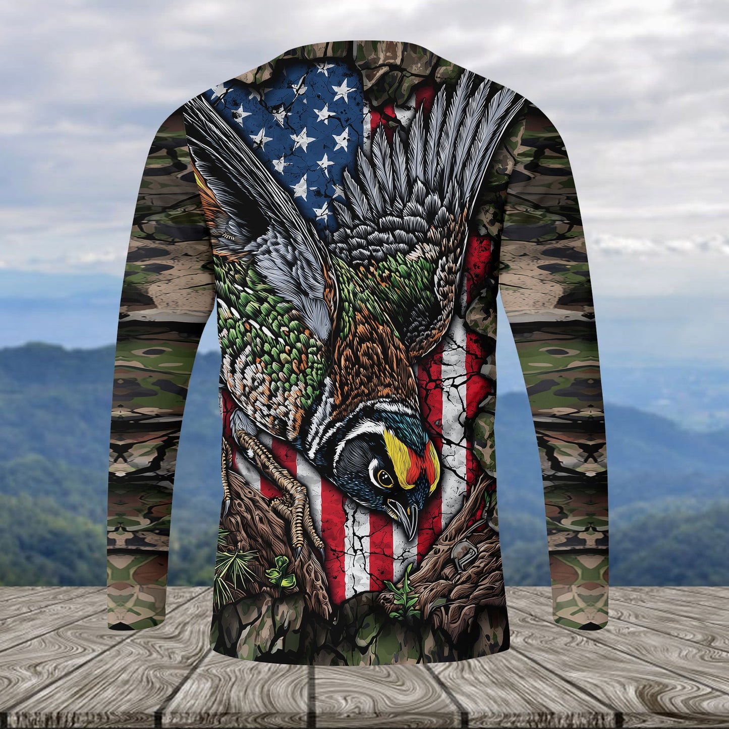 Quail Perched On The Rock All Over Print Shirt