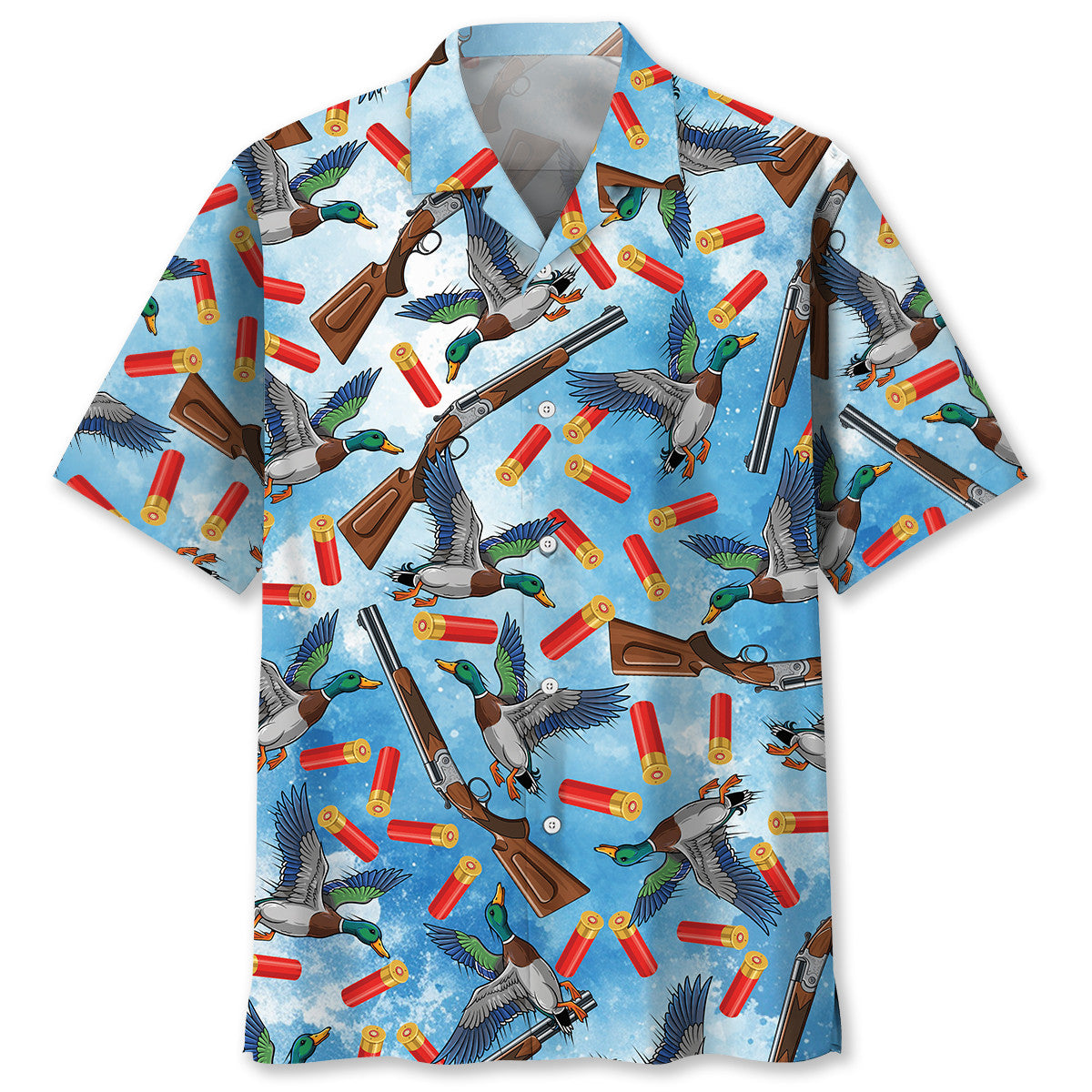 Duck Hunting Hawaiian Shirt