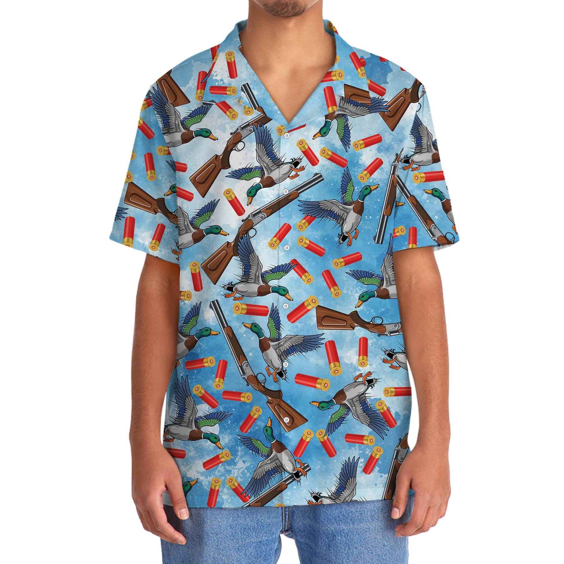 Duck Hunting Hawaiian Shirt