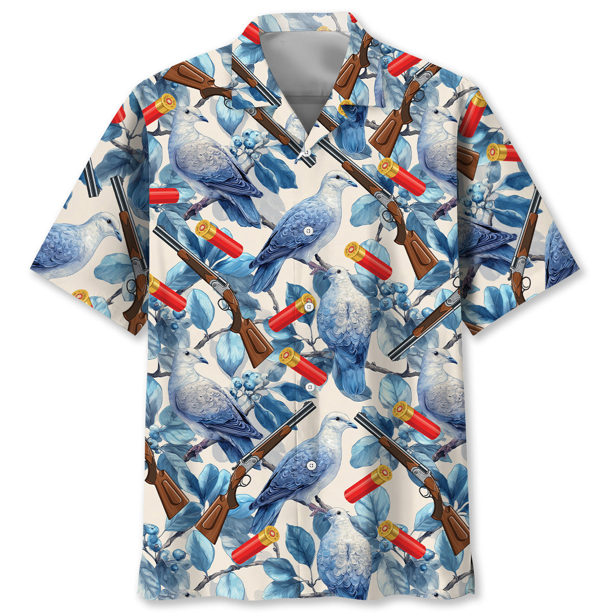 Dove Hunting Vintage Hawaiian Shirt