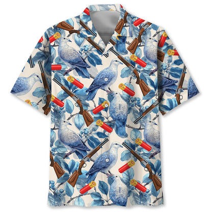 Dove Hunting Vintage Hawaiian Shirt