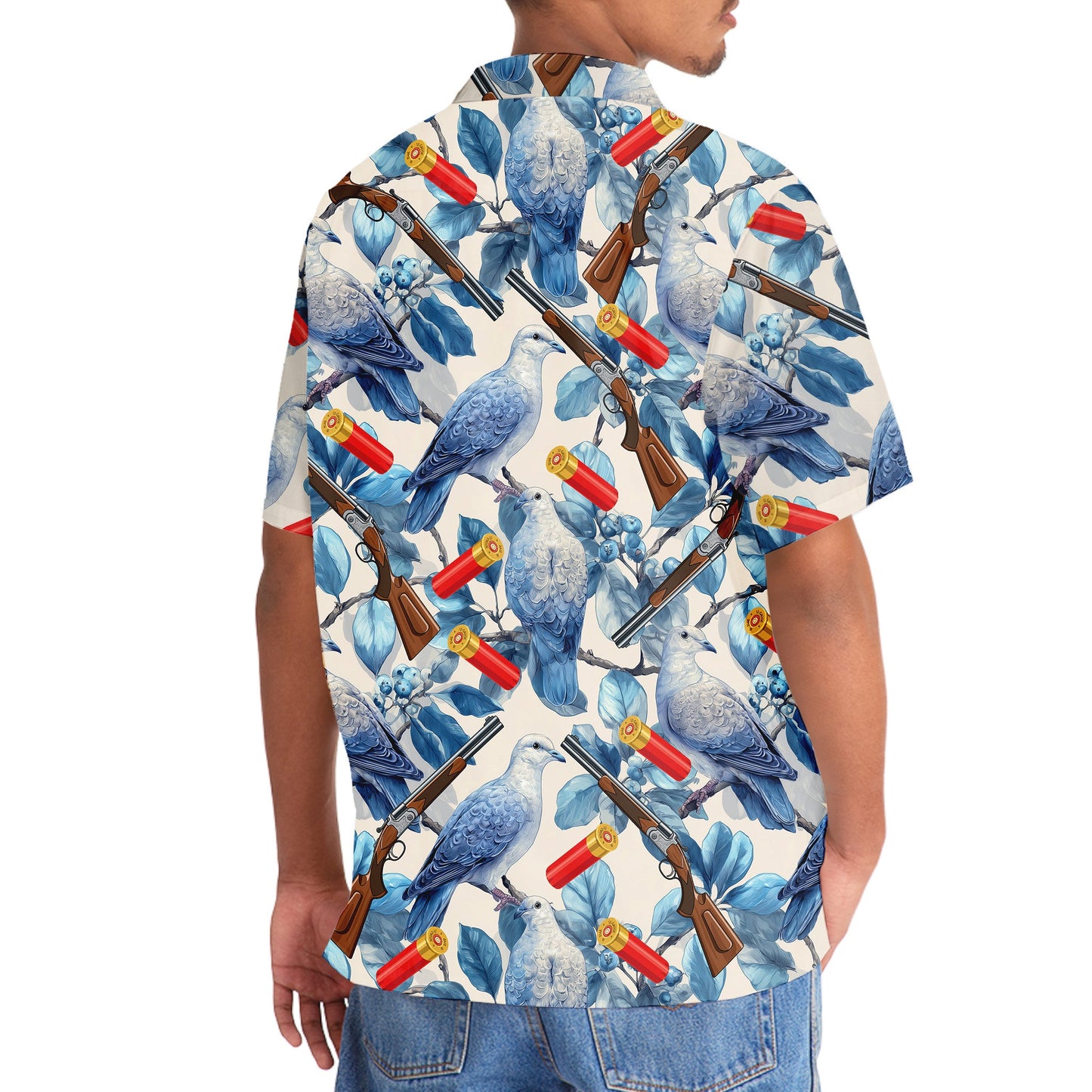 Dove Hunting Vintage Hawaiian Shirt