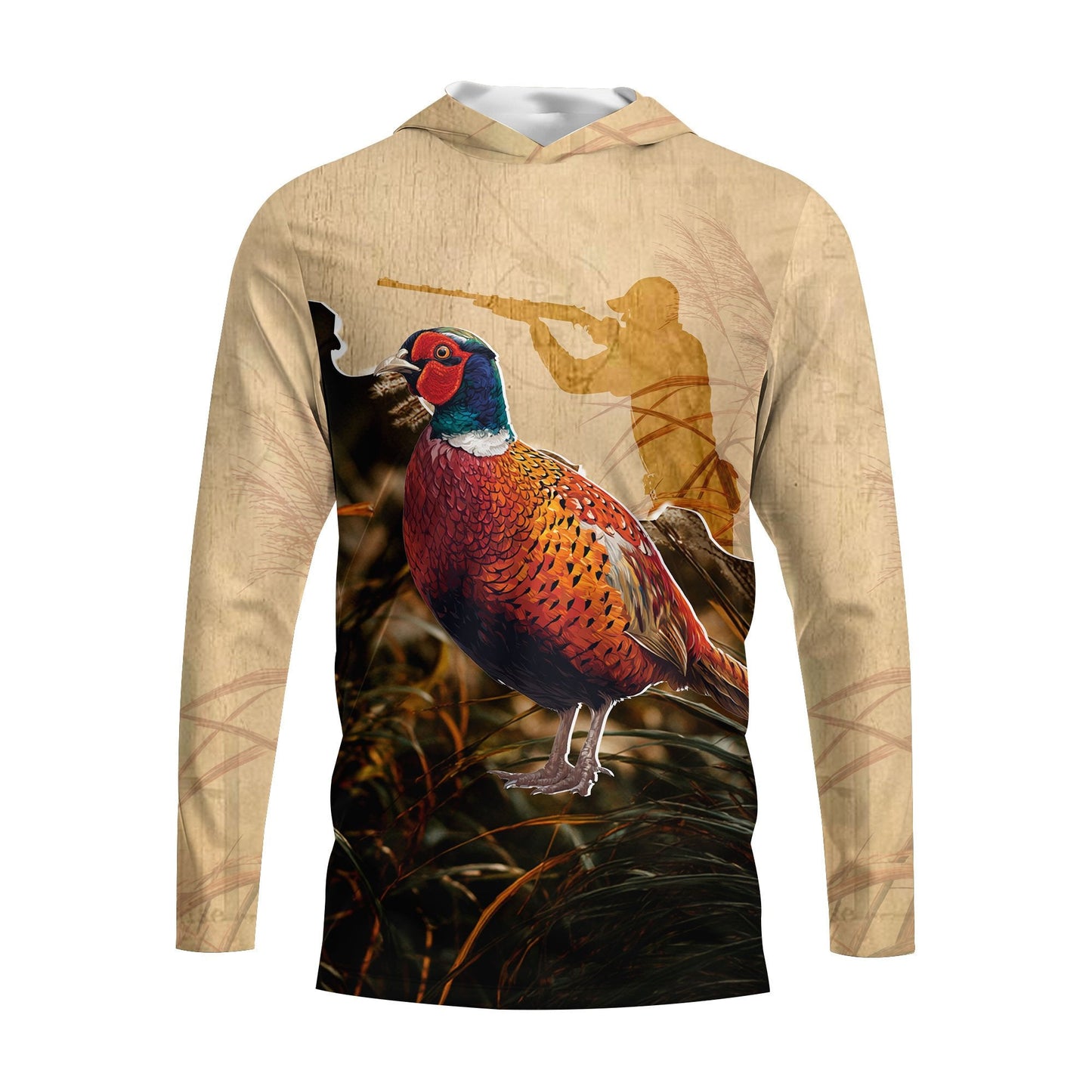 Vintage Pheasant Hunting Camo All Over Print Shirt