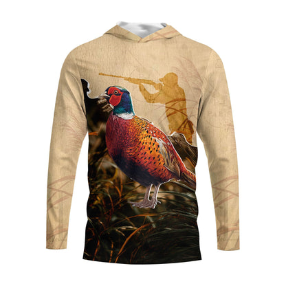 Vintage Pheasant Hunting Camo All Over Print Shirt