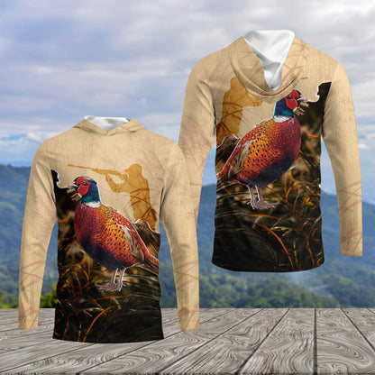 Vintage Pheasant Hunting Camo All Over Print Shirt