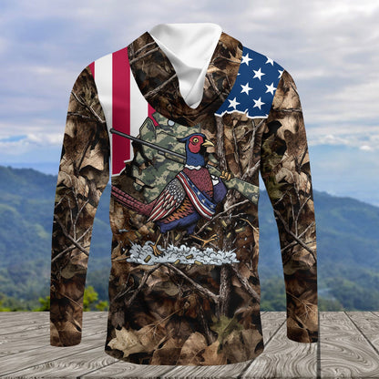 America Pheasant Hunting Camo All Over Print Shirt