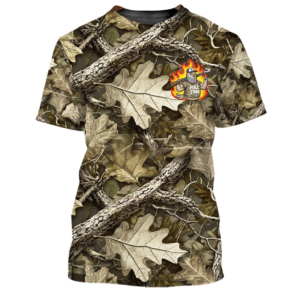 Funny Dove Pull Time All Over Print Shirt