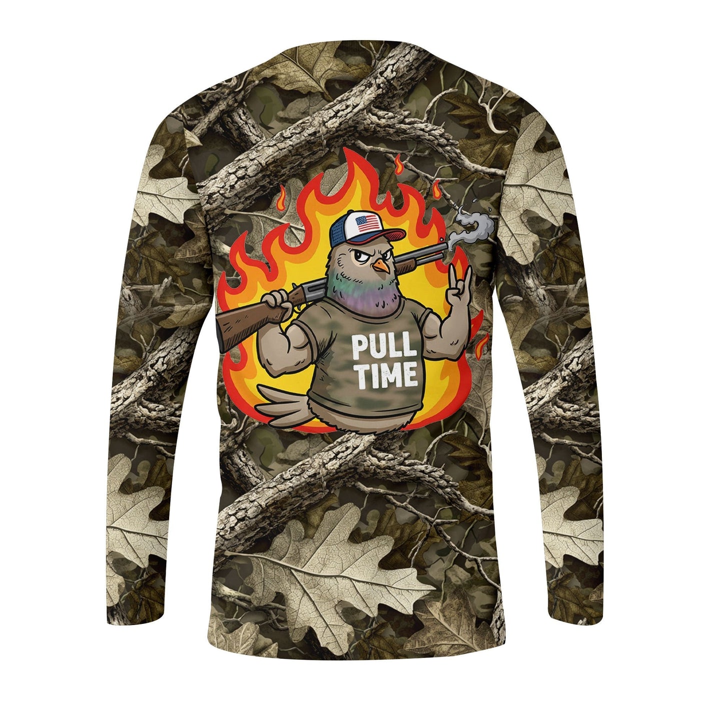Funny Dove Pull Time All Over Print Shirt