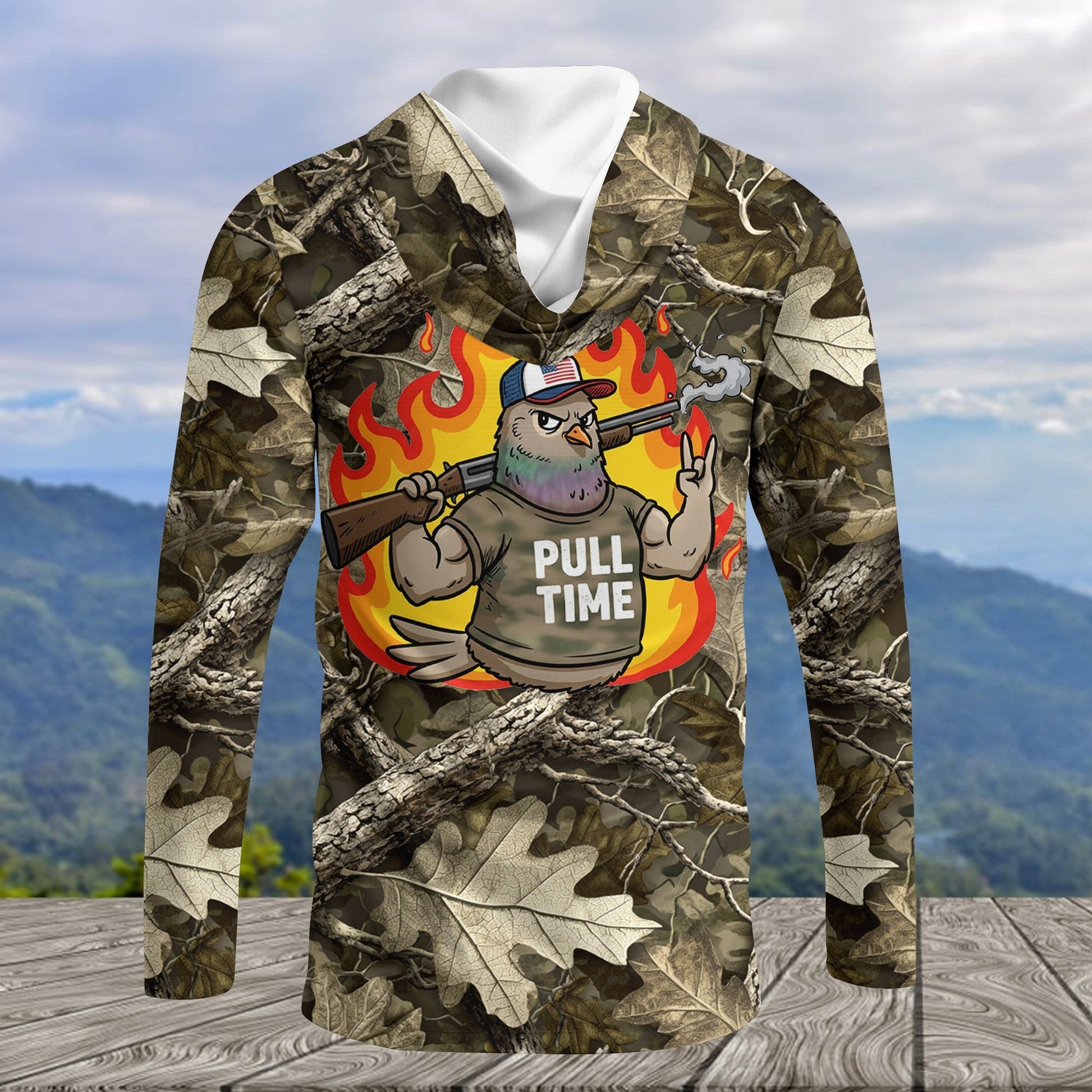 Funny Dove Pull Time All Over Print Shirt