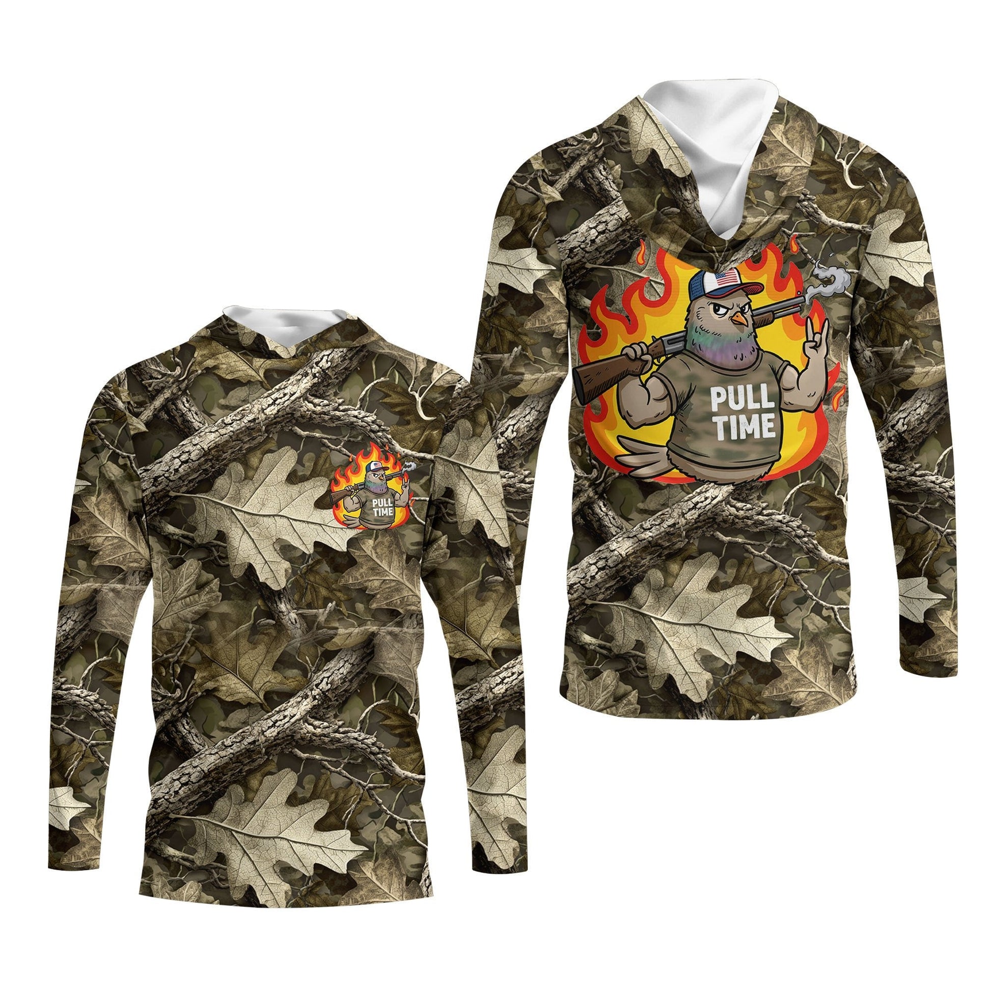 Funny Dove Pull Time All Over Print Shirt