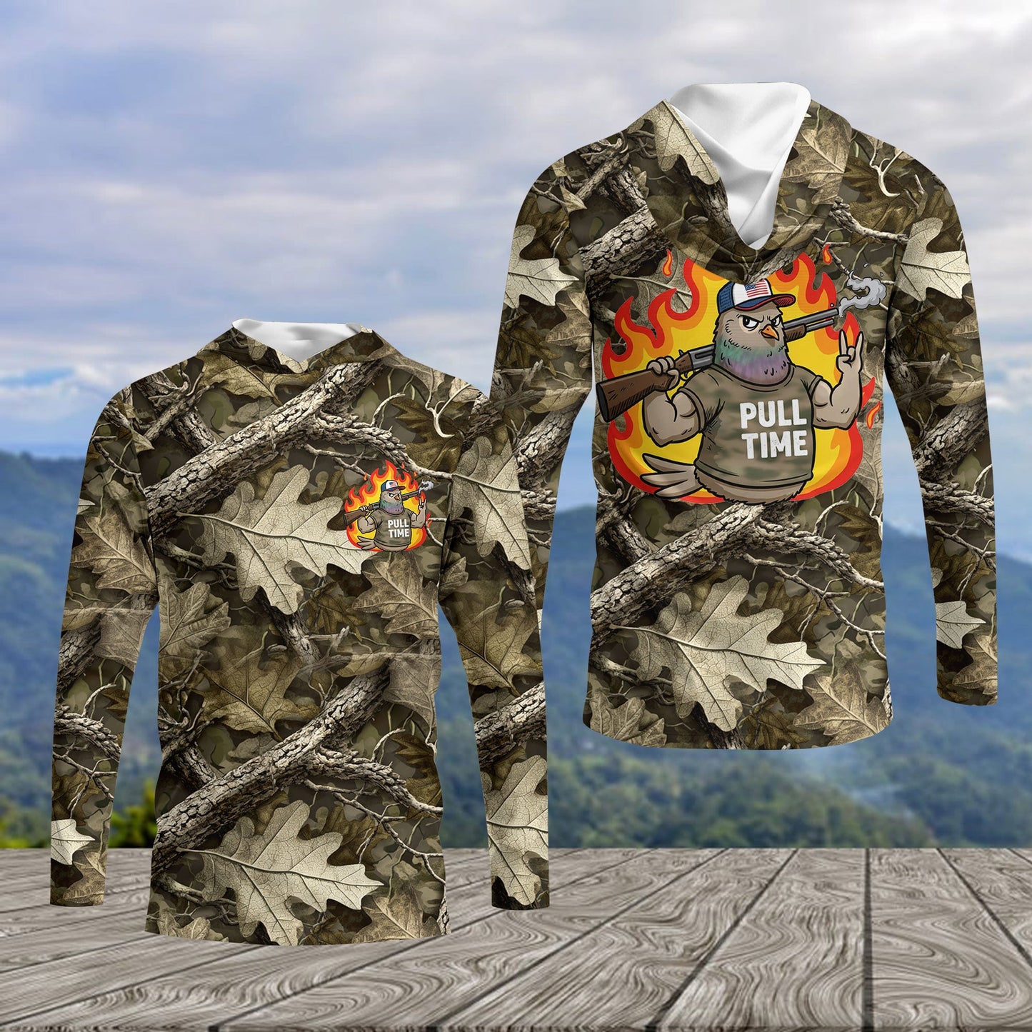Funny Dove Pull Time All Over Print Shirt