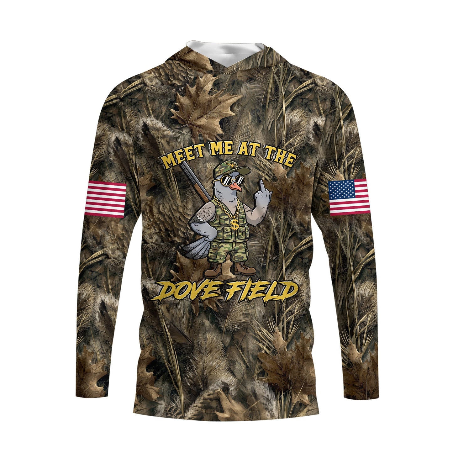 Meet Me At The Dove Field All Over Print Shirt