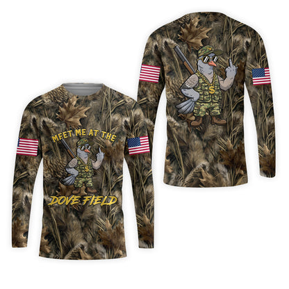 Meet Me At The Dove Field All Over Print Shirt