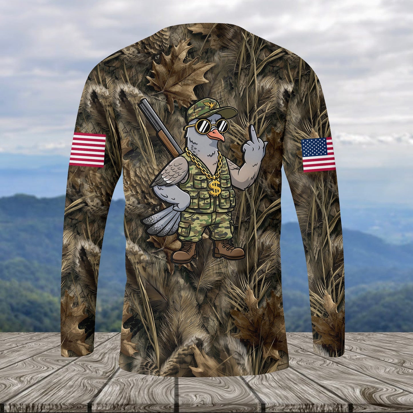 Meet Me At The Dove Field All Over Print Shirt
