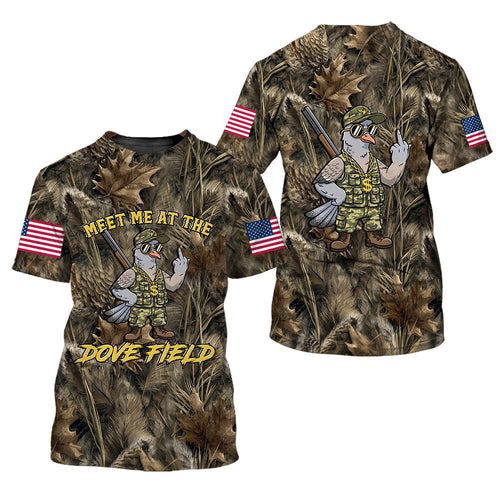 Meet Me At The Dove Field All Over Print Shirt