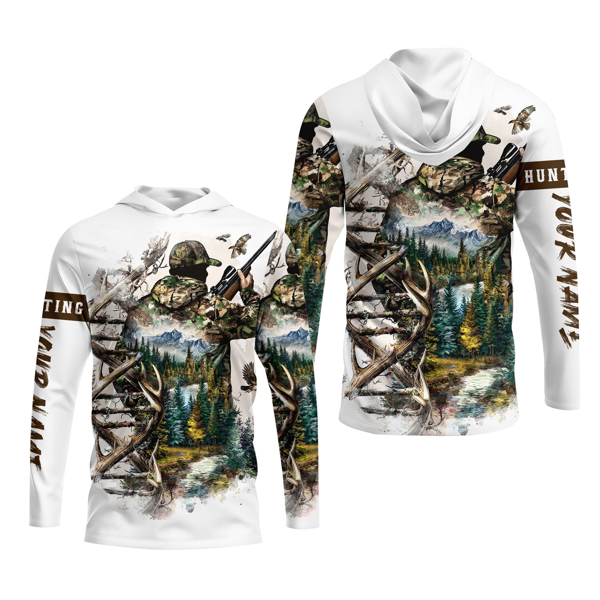 Vintage DNA Hunting All Over Print Shirt