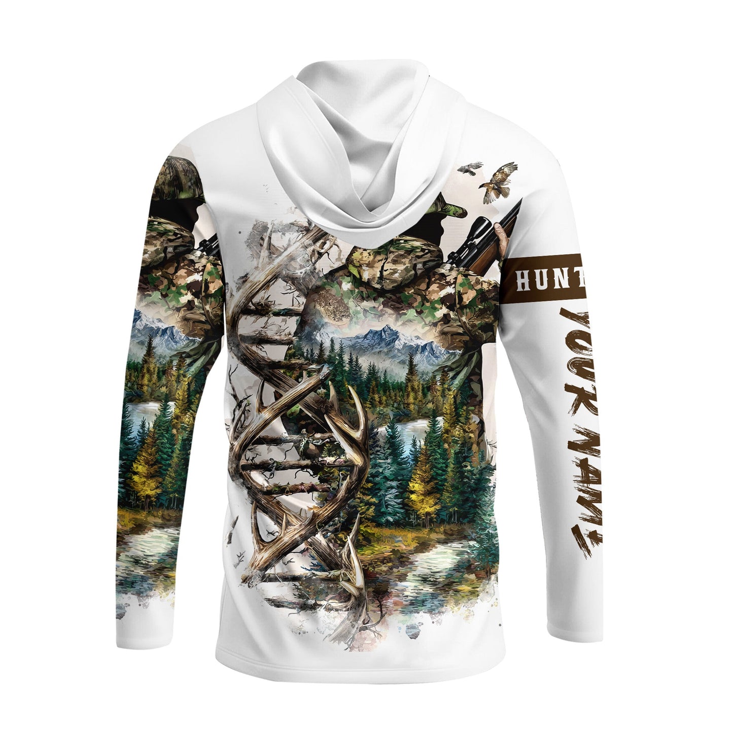 Vintage DNA Hunting All Over Print Shirt