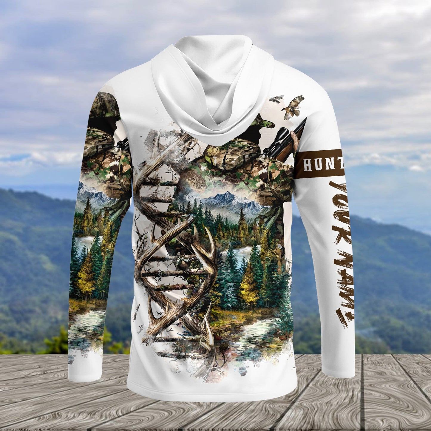 Vintage DNA Hunting All Over Print Shirt