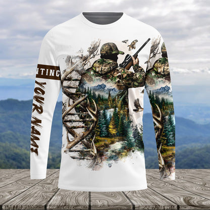 Vintage DNA Hunting All Over Print Shirt