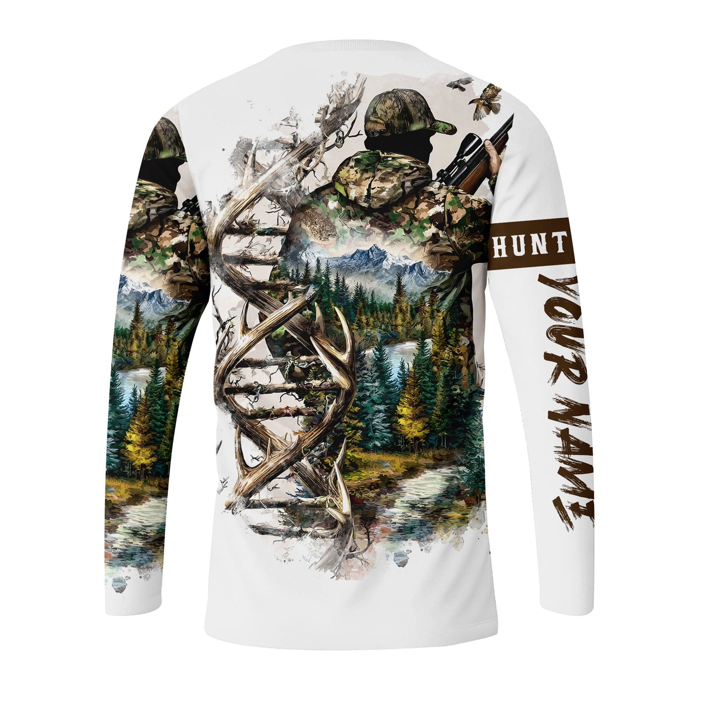 Vintage DNA Hunting All Over Print Shirt