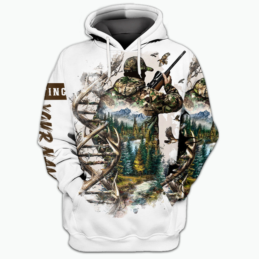 Vintage DNA Hunting All Over Print Shirt