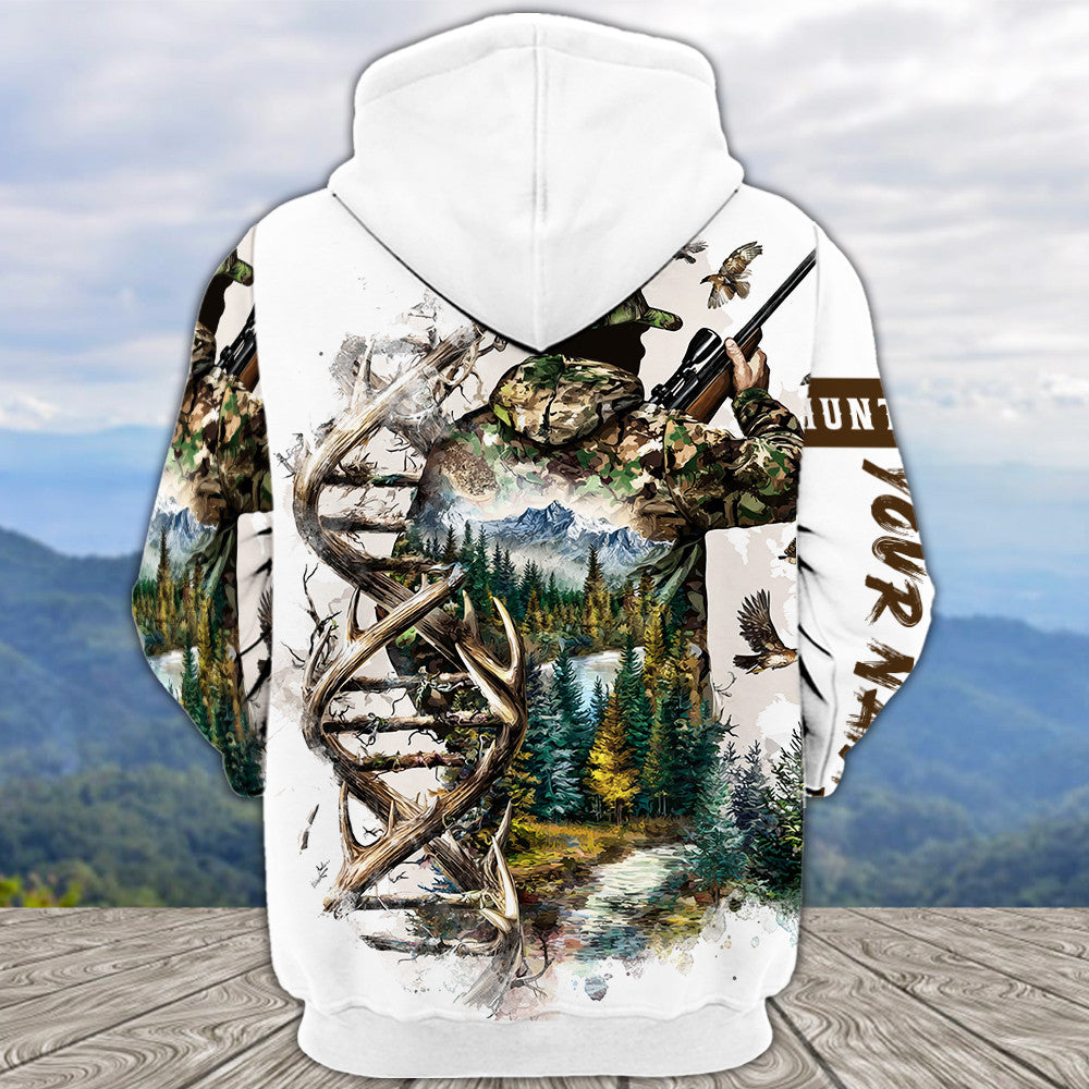 Vintage DNA Hunting All Over Print Shirt