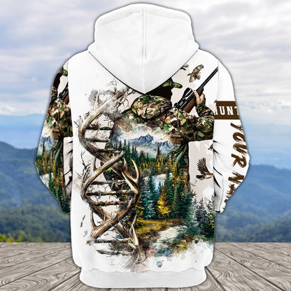 Vintage DNA Hunting All Over Print Shirt