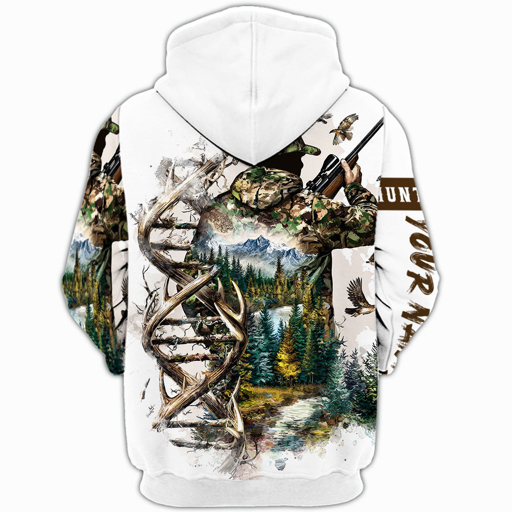 Vintage DNA Hunting All Over Print Shirt