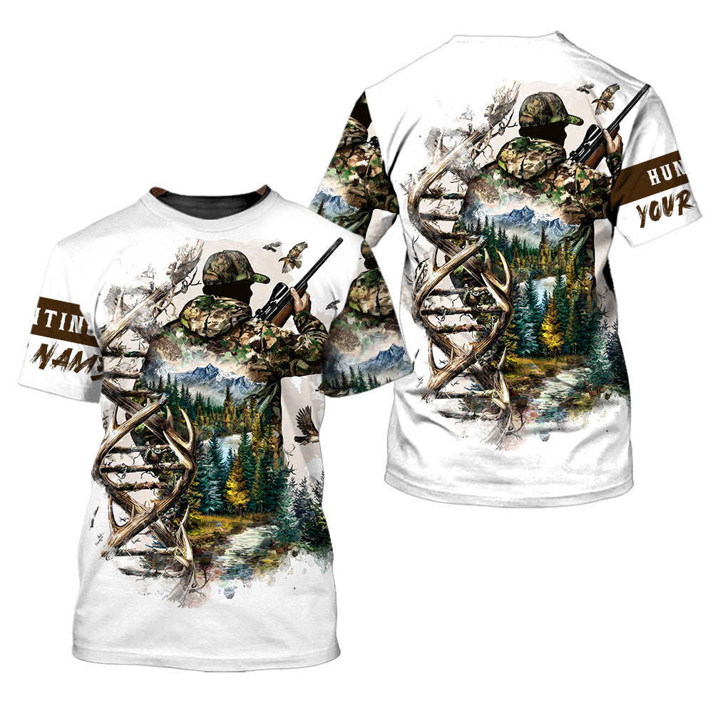 Vintage DNA Hunting All Over Print Shirt