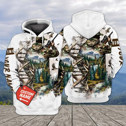 Vintage DNA Hunting All Over Print Shirt