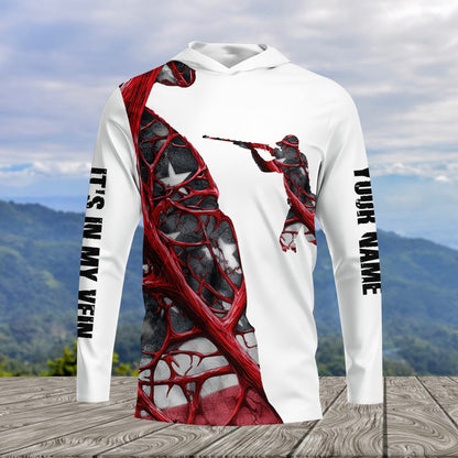 It's In My Vein Hunting America All Over Print Shirt