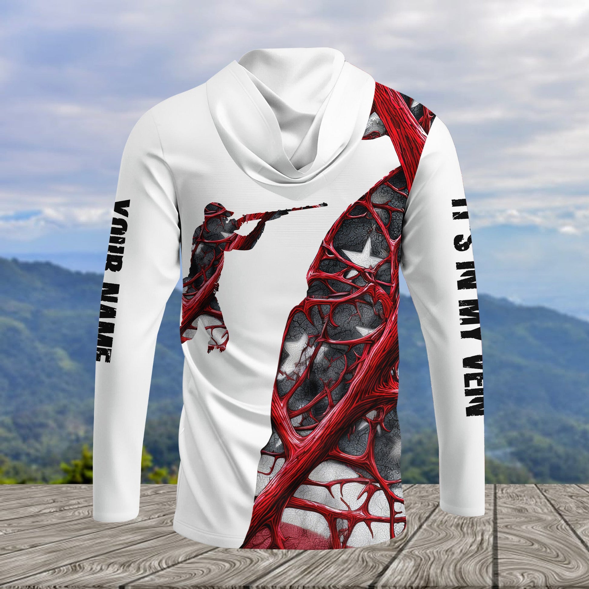 It's In My Vein Hunting America All Over Print Shirt