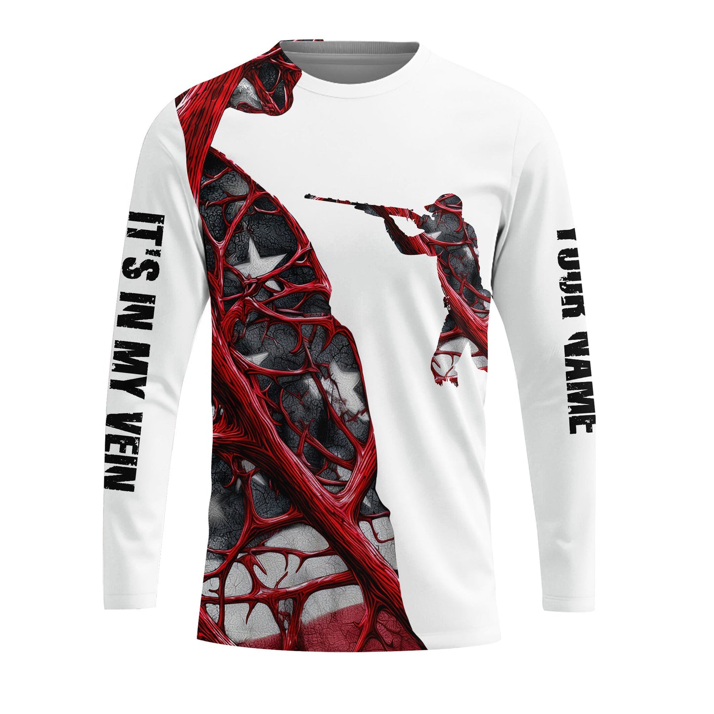 It's In My Vein Hunting America All Over Print Shirt