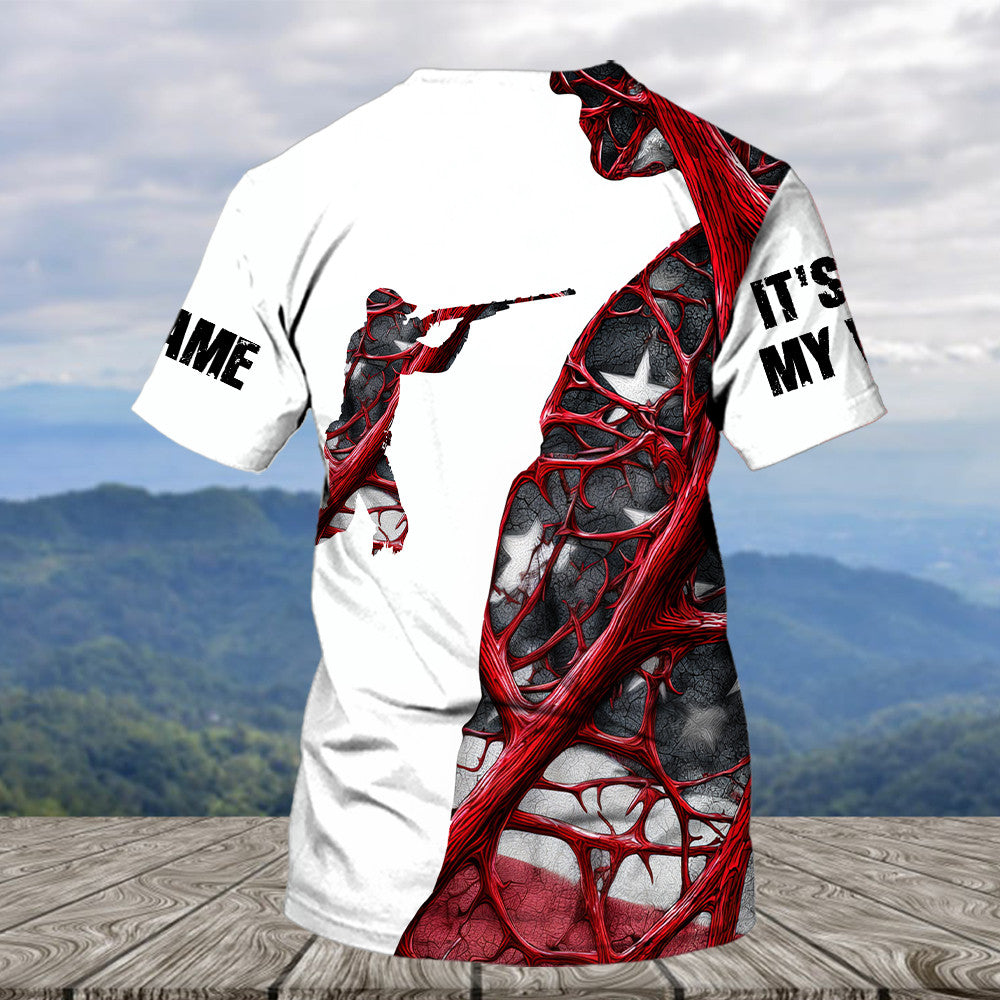 It's In My Vein Hunting America All Over Print Shirt