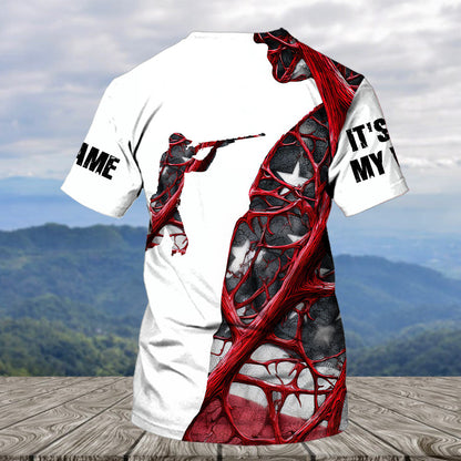 It's In My Vein Hunting America All Over Print Shirt