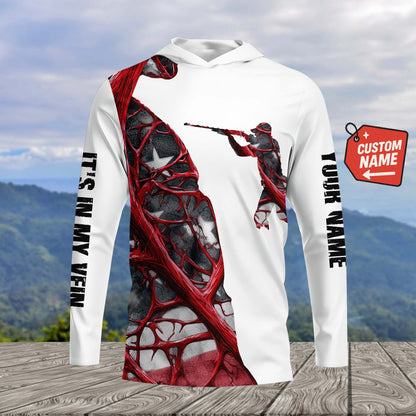 It's In My Vein Hunting America All Over Print Shirt