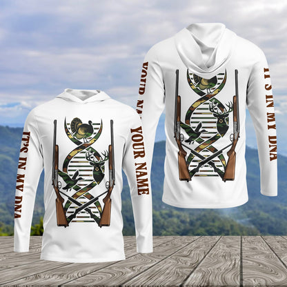 It's In My Dna Hunting Camo All Over Print Shirt