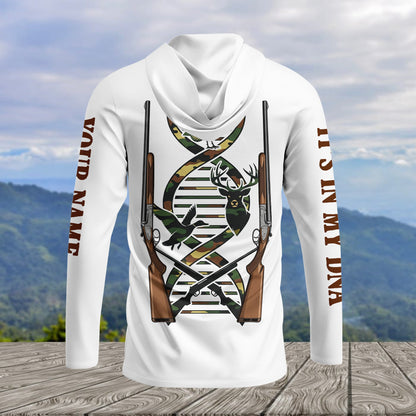 It's In My Dna Hunting Camo All Over Print Shirt