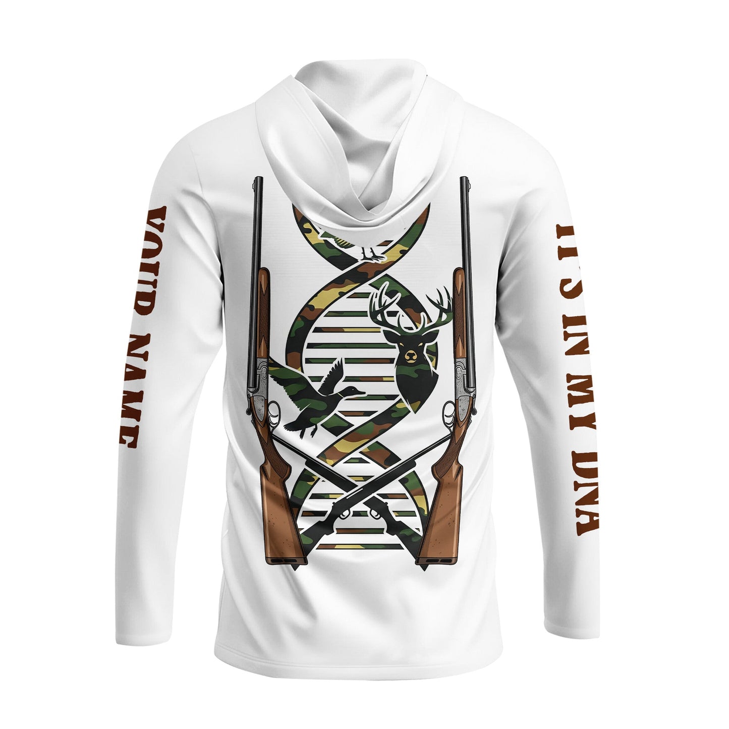 It's In My Dna Hunting Camo All Over Print Shirt