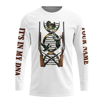 It's In My Dna Hunting Camo All Over Print Shirt