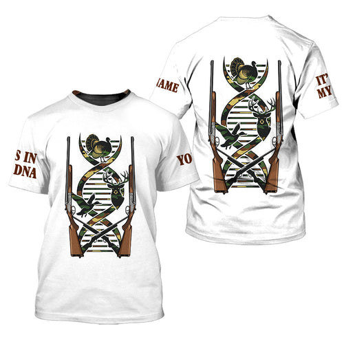 It's In My Dna Hunting Camo All Over Print Shirt