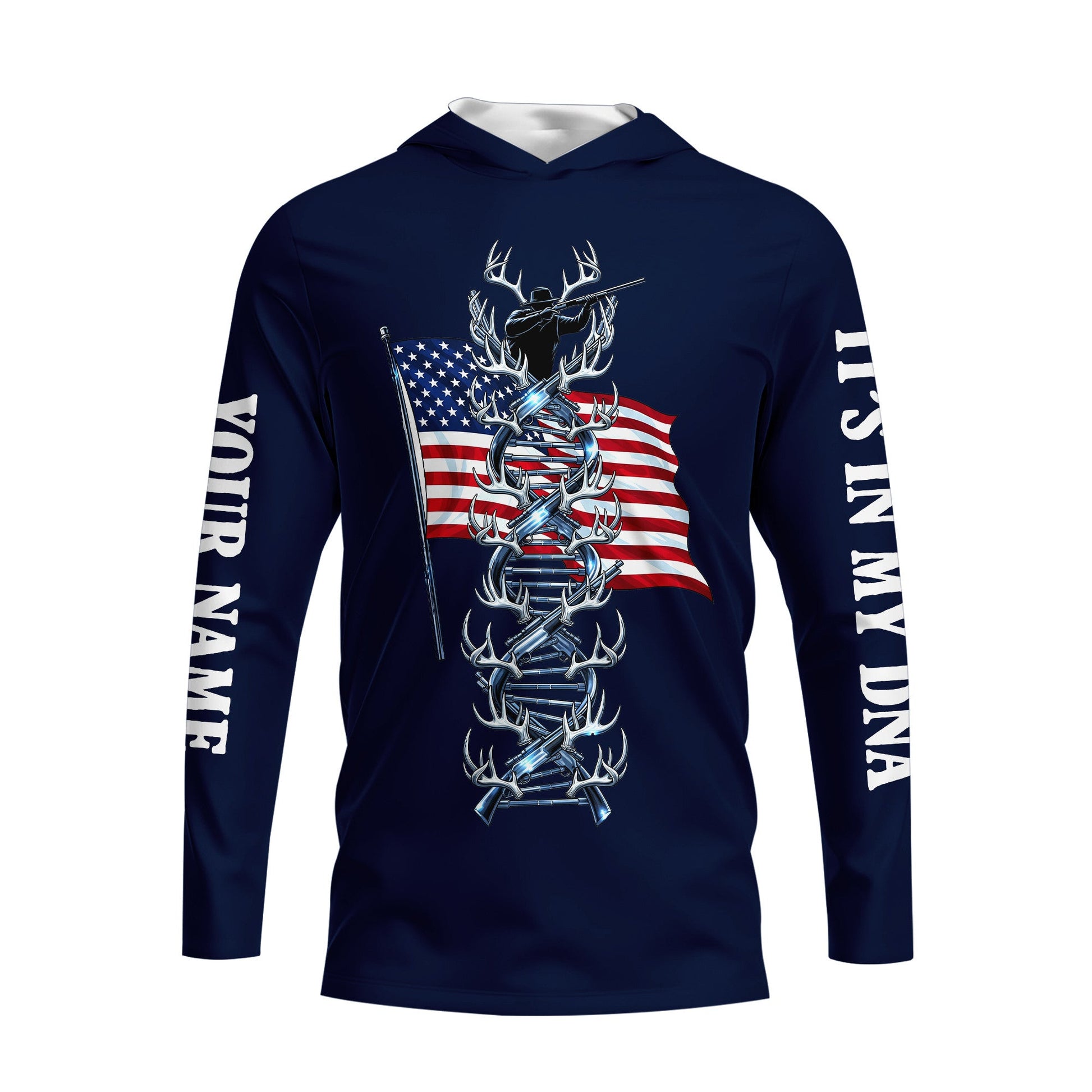 It's In My Dna Hunting America All Over Print Shirt
