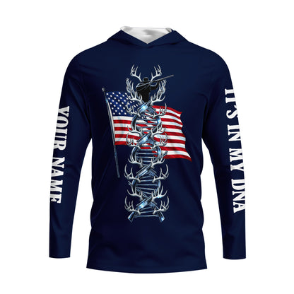 It's In My Dna Hunting America All Over Print Shirt