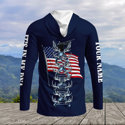 It's In My Dna Hunting America All Over Print Shirt