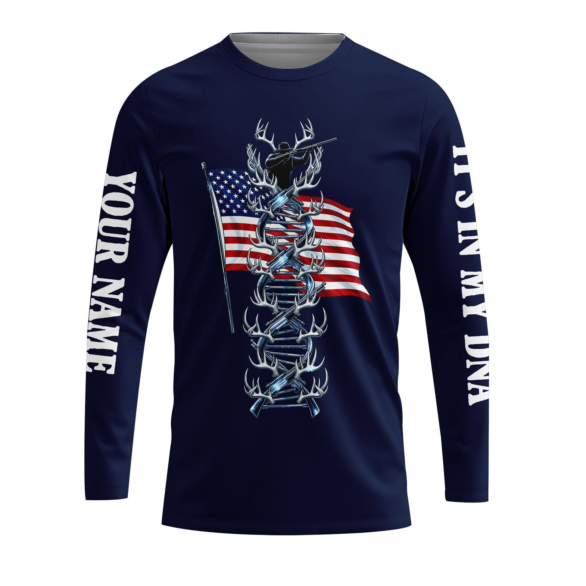 It's In My Dna Hunting America All Over Print Shirt