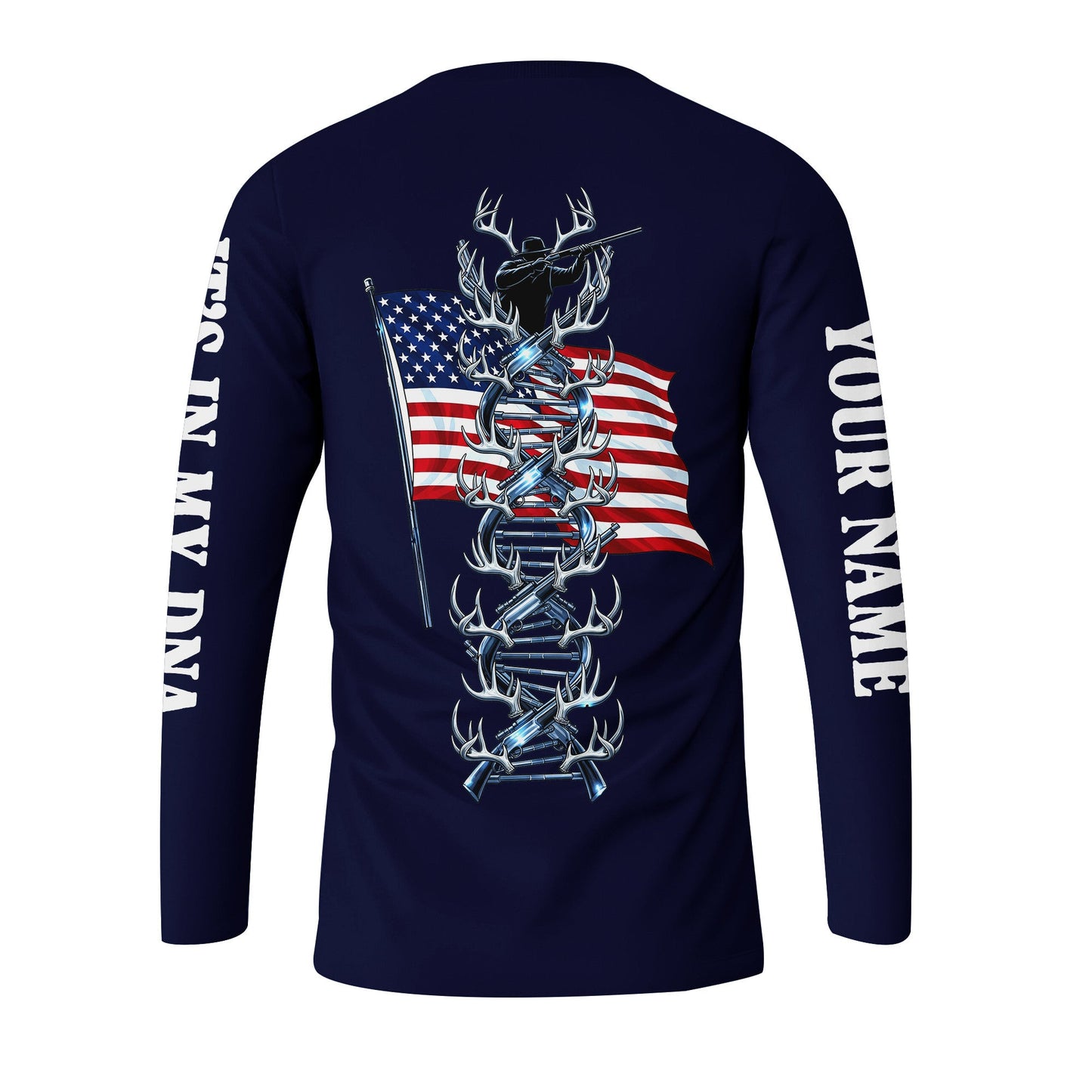 It's In My Dna Hunting America All Over Print Shirt
