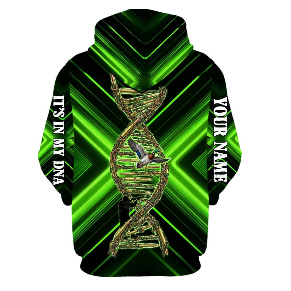 It's In My Dna Duck Hunting Art All Over Print Shirt