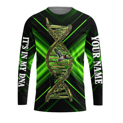 It's In My Dna Duck Hunting Art All Over Print Shirt